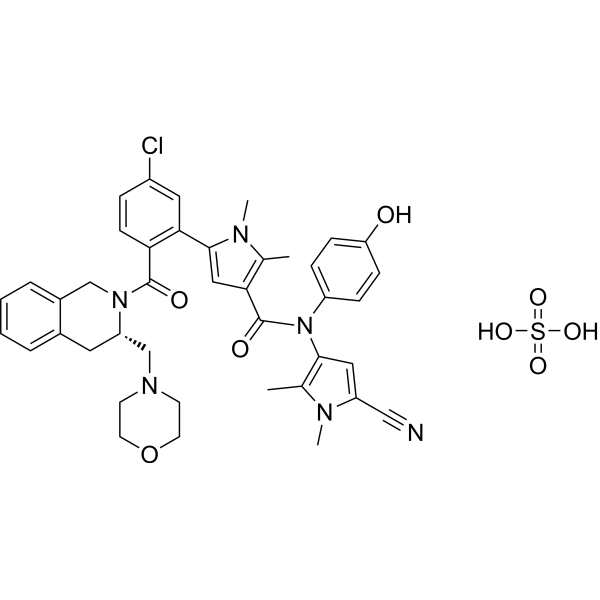 S65487 sulfate (VOB560 sulfate) 2416937-01-2